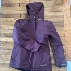 Women’s 686 3-in-1 jacket and ski pants. Size Medium.